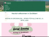 grossklein.gv.at Webseite Vorschau