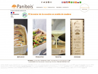 panibois.es Webseite Vorschau