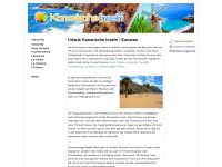 kanarischeinseln.net Webseite Vorschau
