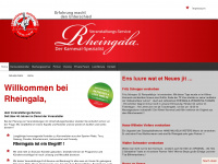 rheingala.de Webseite Vorschau