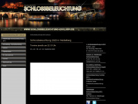 schlossbeleuchtung-heidelberg.de Webseite Vorschau