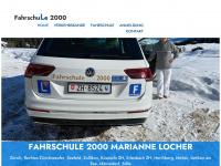 fahrschule2000.ch Webseite Vorschau
