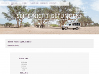 namibia-reisen.ch Webseite Vorschau