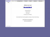 keidelsoft.de Webseite Vorschau