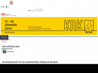 kok-austria.at Webseite Vorschau