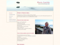 psychotherapie-lutzke.de Webseite Vorschau