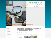 beat4u.de Webseite Vorschau