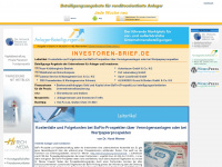 investoren-brief.de Webseite Vorschau