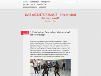agenturhaus.wordpress.com Webseite Vorschau