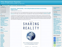 skepticalteacher.wordpress.com Webseite Vorschau