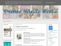 deiner-haende-werke.blogspot.com Webseite Vorschau