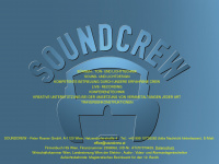 soundcrew.at Webseite Vorschau