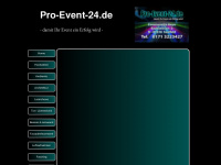 pro-event-24.de Webseite Vorschau
