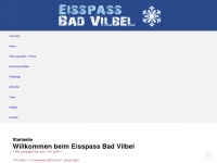 eisspass-badvilbel.de Webseite Vorschau