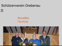 sv-grebenau.de Webseite Vorschau