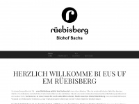 ruebisberg.ch Webseite Vorschau