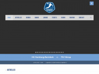 handball-barmbek.org Webseite Vorschau