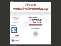 arnos-motorinstandsetzung.de Webseite Vorschau