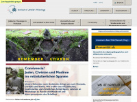 juedischetheologie-unipotsdam.de Webseite Vorschau