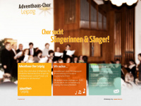 adventhaus-chor.de Webseite Vorschau