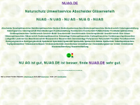 nuag.de Webseite Vorschau