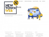 newtown.at Webseite Vorschau
