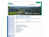 sgv-witten.de Webseite Vorschau
