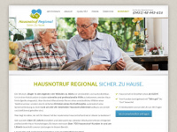 hausnotruf-regional.de Webseite Vorschau