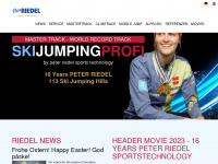 peter-riedel.info Webseite Vorschau