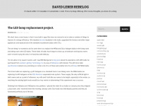 davidleber.net Webseite Vorschau