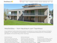 hesshaus.ch Webseite Vorschau
