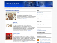 projectcrunch.de Webseite Vorschau