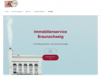 immobilienservice-braunschweig.com Webseite Vorschau