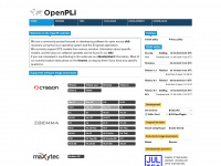 openpli.org Webseite Vorschau