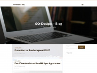 blog.go-designs.de Webseite Vorschau