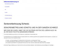 24hseniorenbetreuung.ch Webseite Vorschau