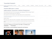tanzschule-garmisch.de Webseite Vorschau