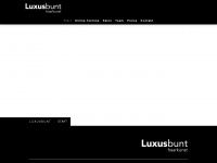 luxusbunt.de Webseite Vorschau