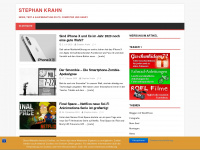 stephan-krahn.de Webseite Vorschau