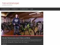 fahrrad-anleitungen.de Webseite Vorschau