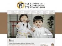 karateschule-kumadera.de Webseite Vorschau