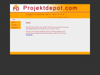 projektdepot.com Webseite Vorschau