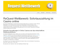 request-wettbewerb.de Webseite Vorschau