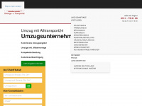 umzuege-hannover.net Webseite Vorschau