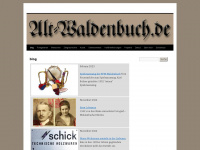 alt-waldenbuch.de Webseite Vorschau