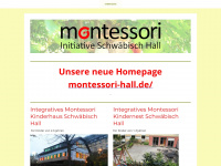 montessori-hall.jimdo.com Webseite Vorschau