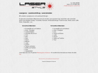laser-style.de Webseite Vorschau