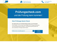 pruefungscheck.com Webseite Vorschau