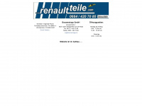 renaultteile.com Webseite Vorschau