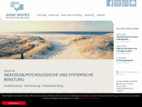janinewidmer.ch Webseite Vorschau